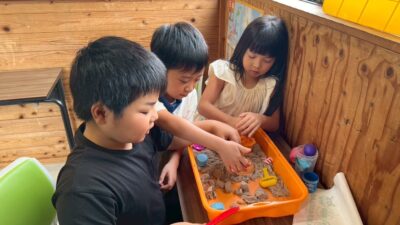 夏休みの児童デイサービスほのかの様子（室内編）