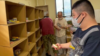 生活介護の作業風景